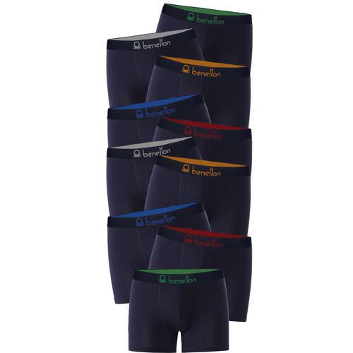 Auf diesem Bild sehen Sie Benetton 10er Pack Boxershorts in der Farbe